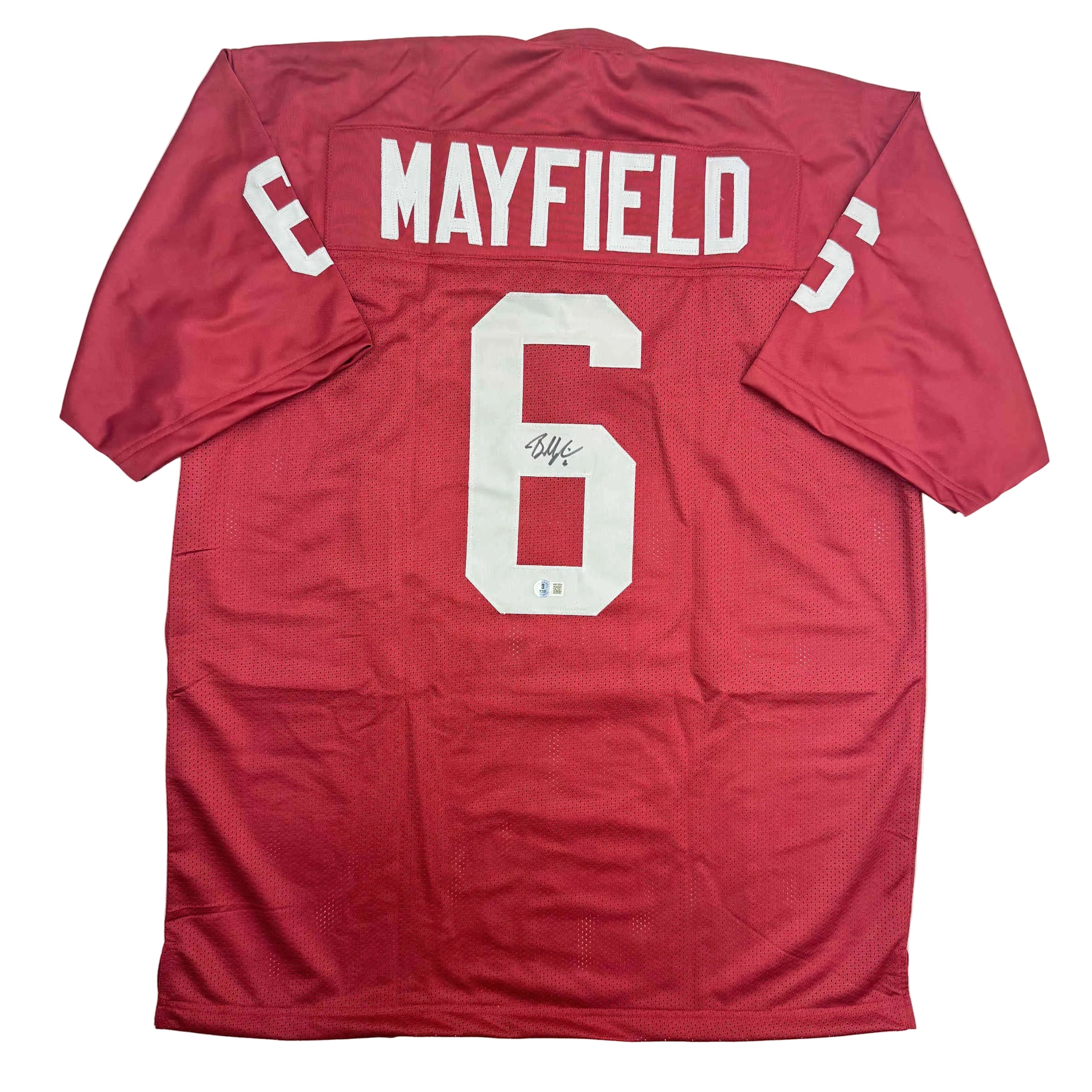 autographed-signed-baker-mayfield-oklahoma-crimson-college-football-jersey-beckett-bas-coa