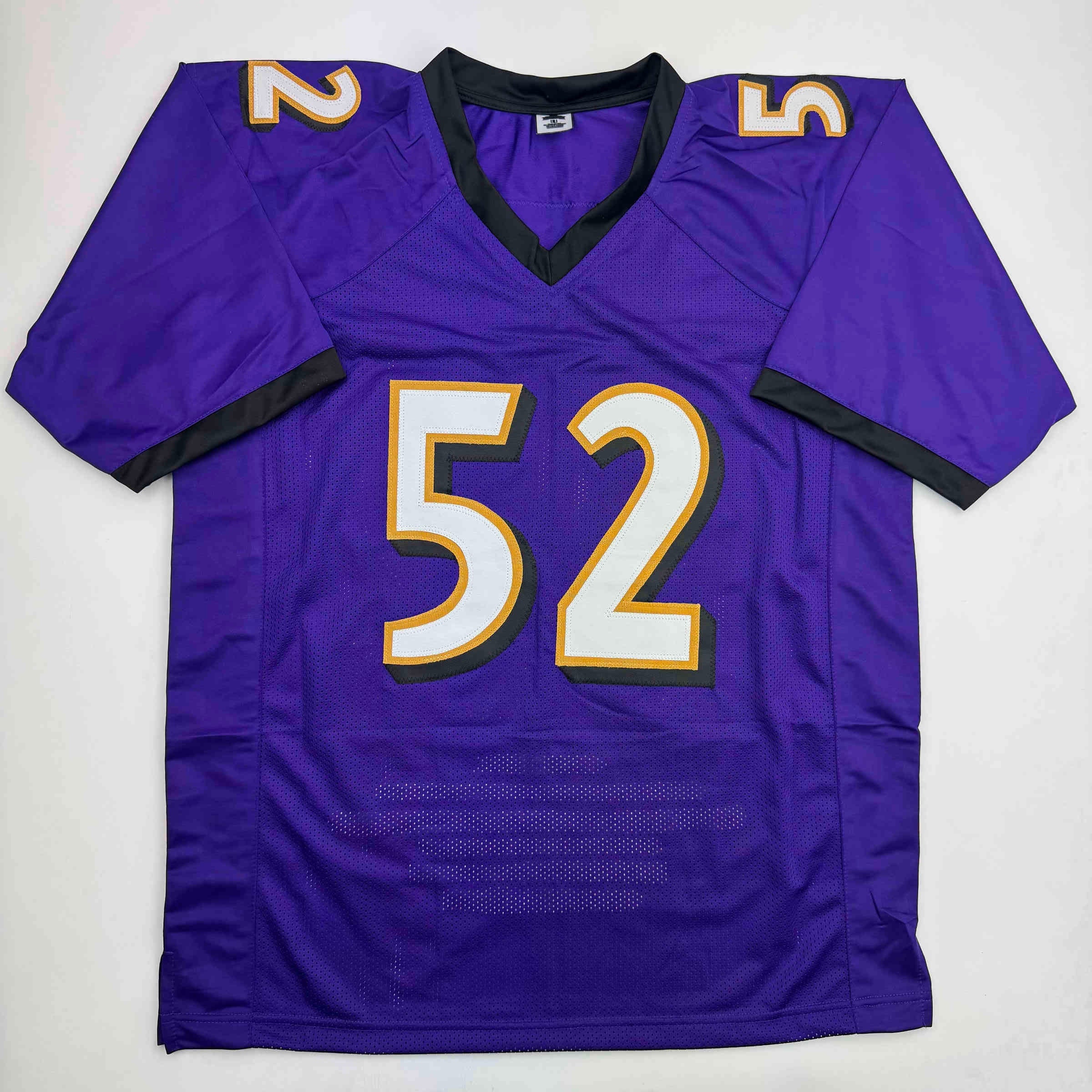 autographed-signed-ray-lewis-baltimore-purple-stat-football-jersey-beckett-bas-coa