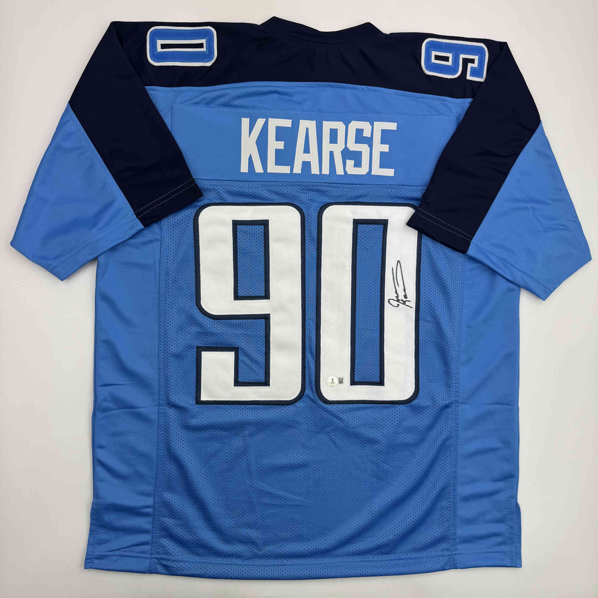 autographed-signed-jevon-kearse-tennessee-powder-blue-football-jersey-jsa-coa