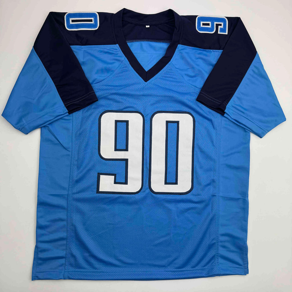 autographed-signed-jevon-kearse-tennessee-powder-blue-football-jersey-jsa-coa