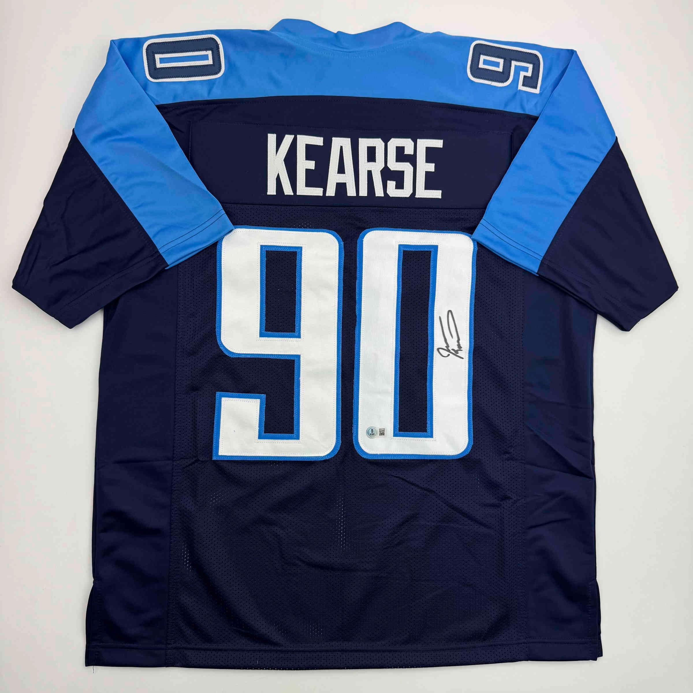 autographed-signed-jevon-kearse-tennessee-dark-blue-football-jersey-jsa-coa