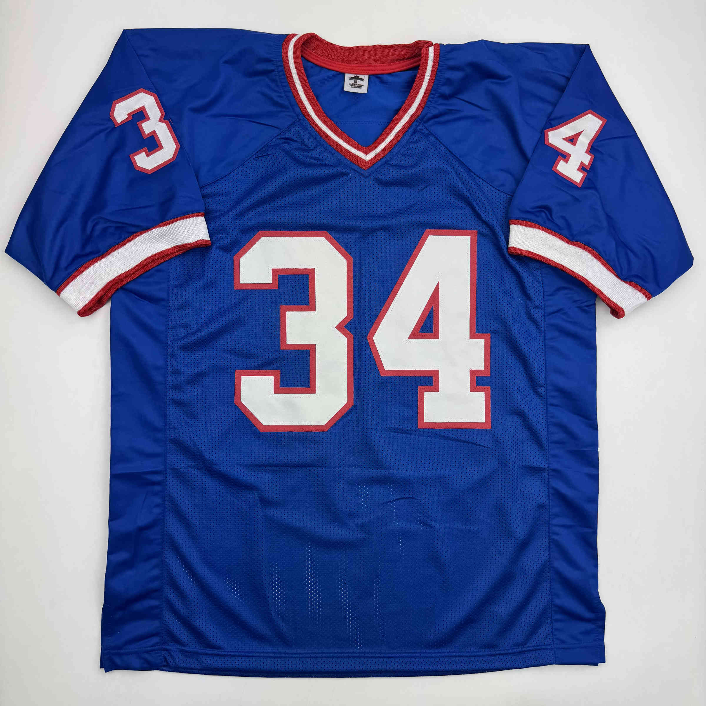 autographed-signed-thurman-thomas-buffalo-blue-football-jersey-jsa-coa
