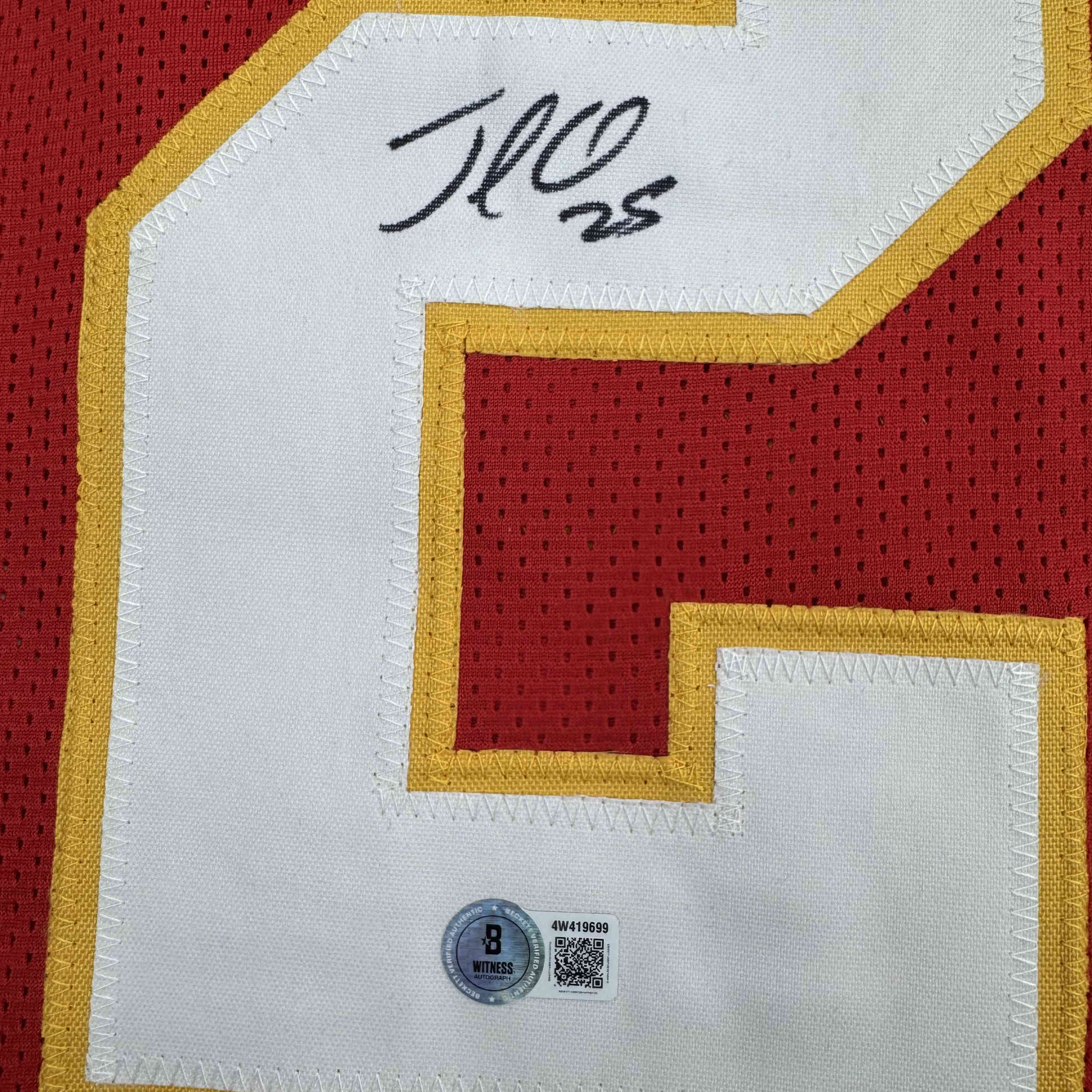autographed-signed-jamaal-charles-kansas-city-red-football-jersey-jsa-coa