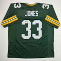 autographed-signed-aaron-jones-green-bay-green-football-jersey-beckett-bas-coa