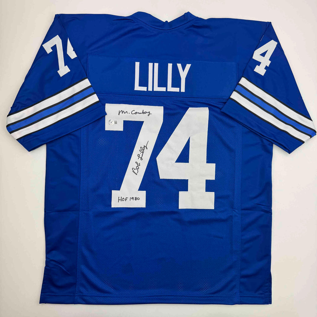 autographed-signed-bob-lilly-hof-80-dallas-retro-blue-football-jersey-jsa-coa