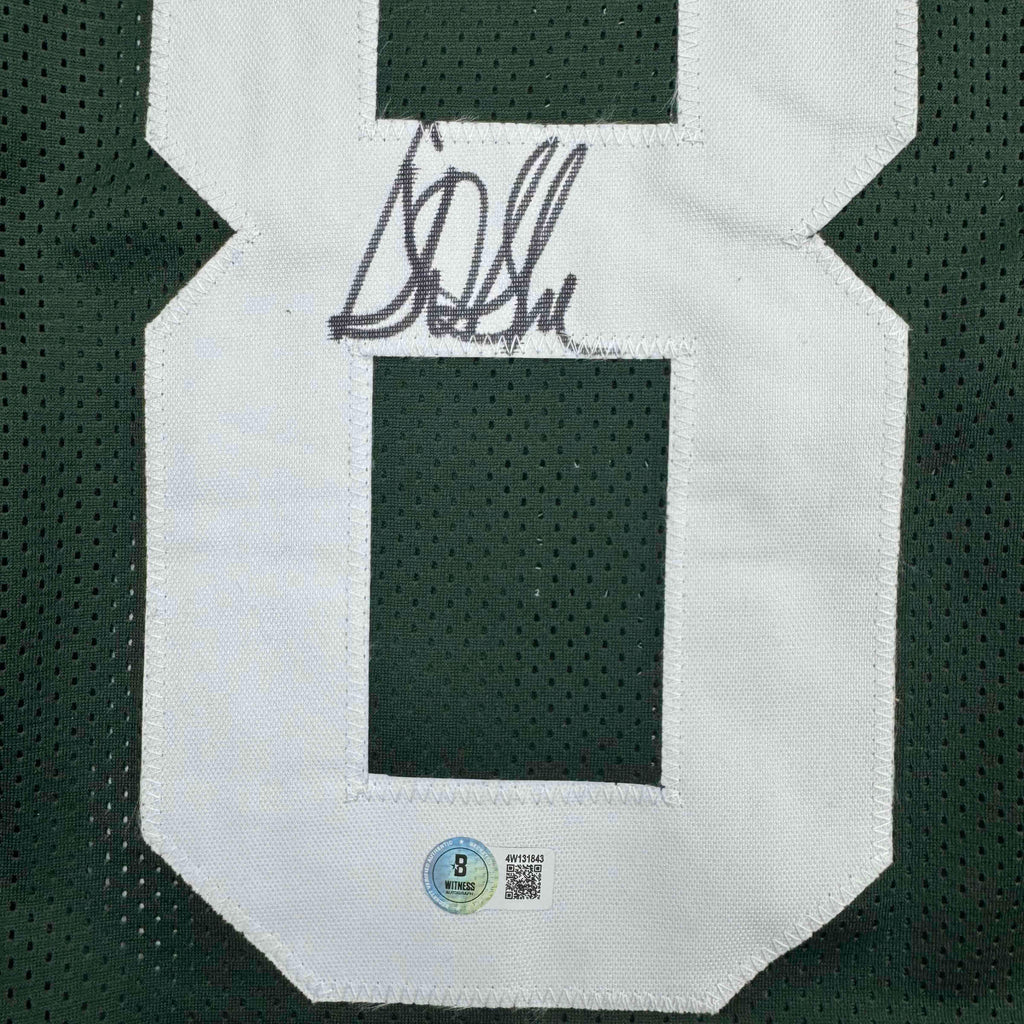 autographed-signed-sterling-sharpe-green-bay-green-football-jersey-beckett-bas-coa