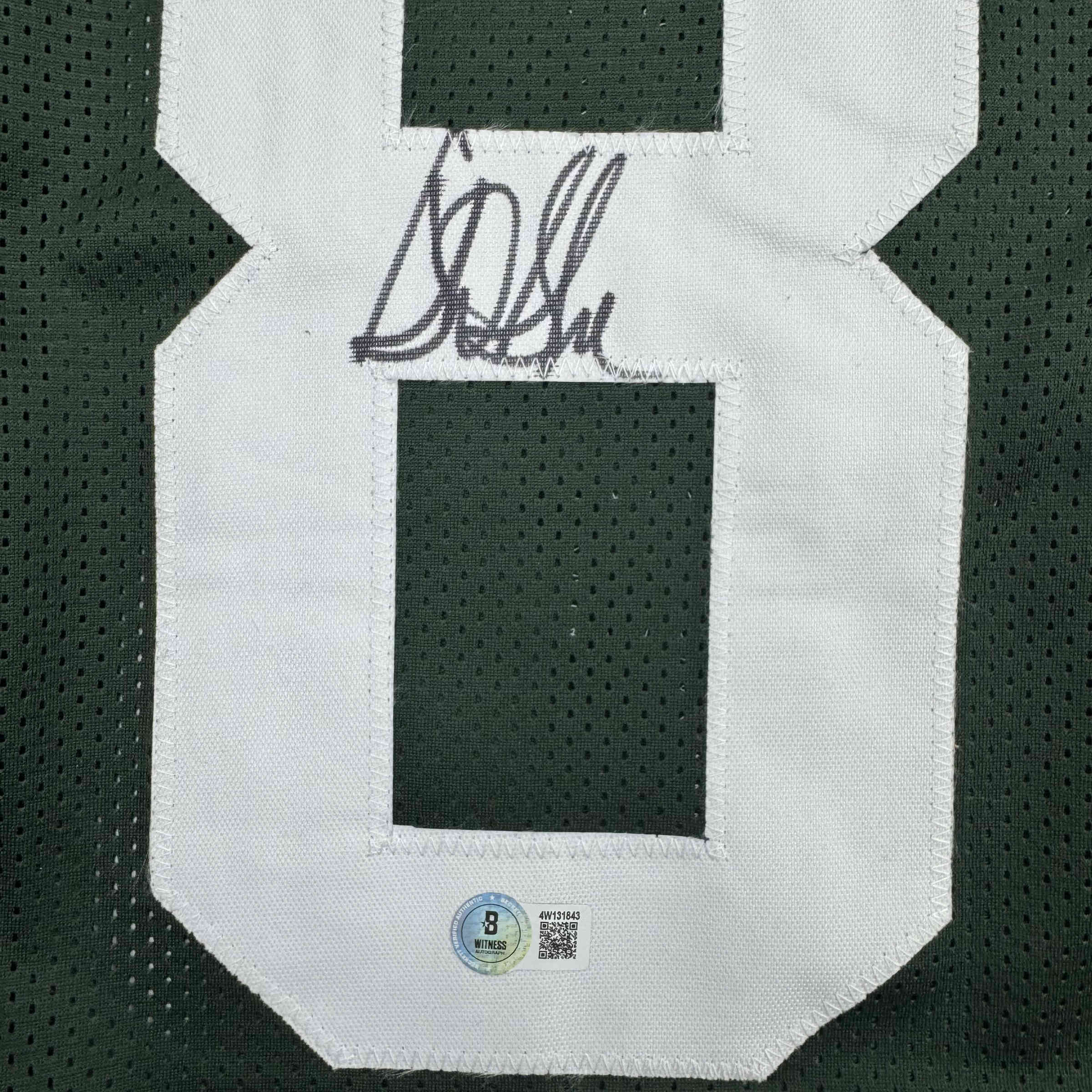autographed-signed-sterling-sharpe-green-bay-green-football-jersey-beckett-bas-coa