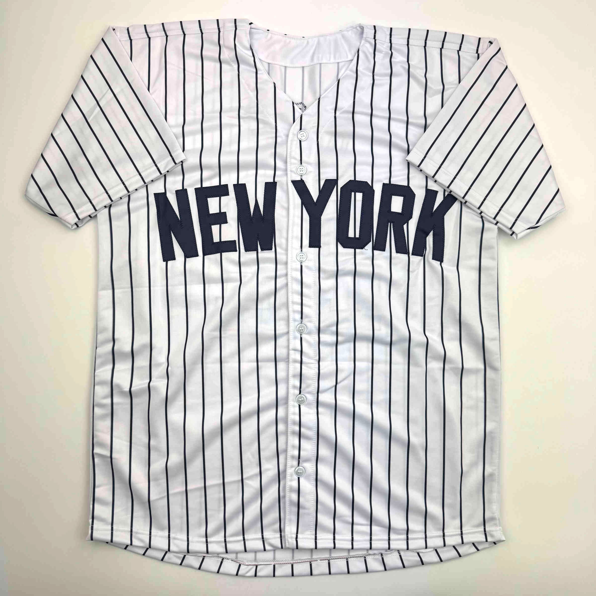 autographed-signed-ben-rice-new-york-pinstripe-baseball-jersey-jsa-coa