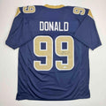 autographed-signed-aaron-donald-los-angeles-la-dark-blue-football-jersey-jsa-coa