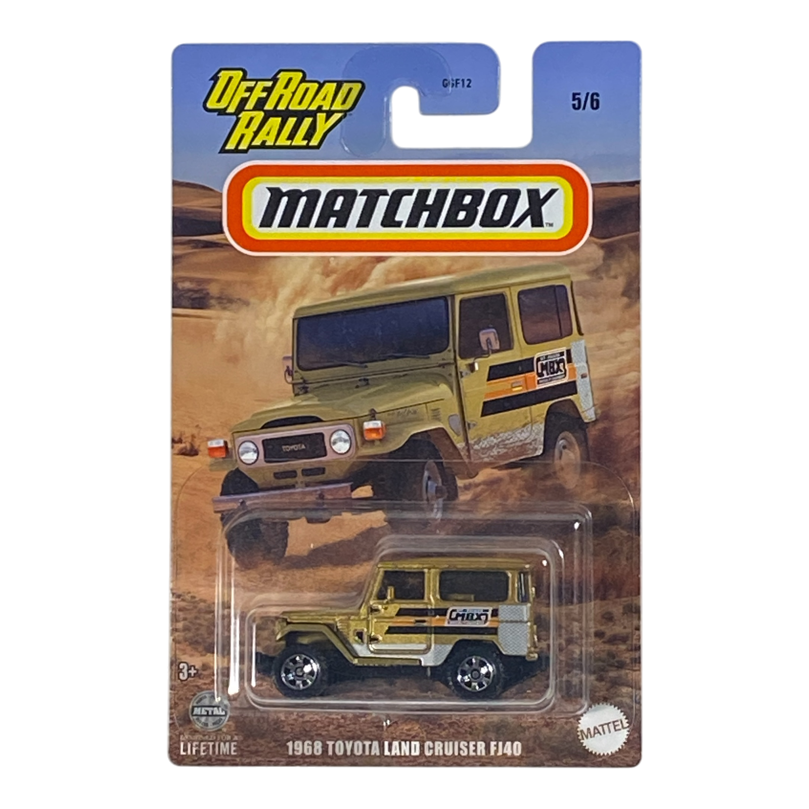 Matchbox 1968 Toyota Land Cruiser FJ40 - Matchbox Off Road Rally Series 5/6