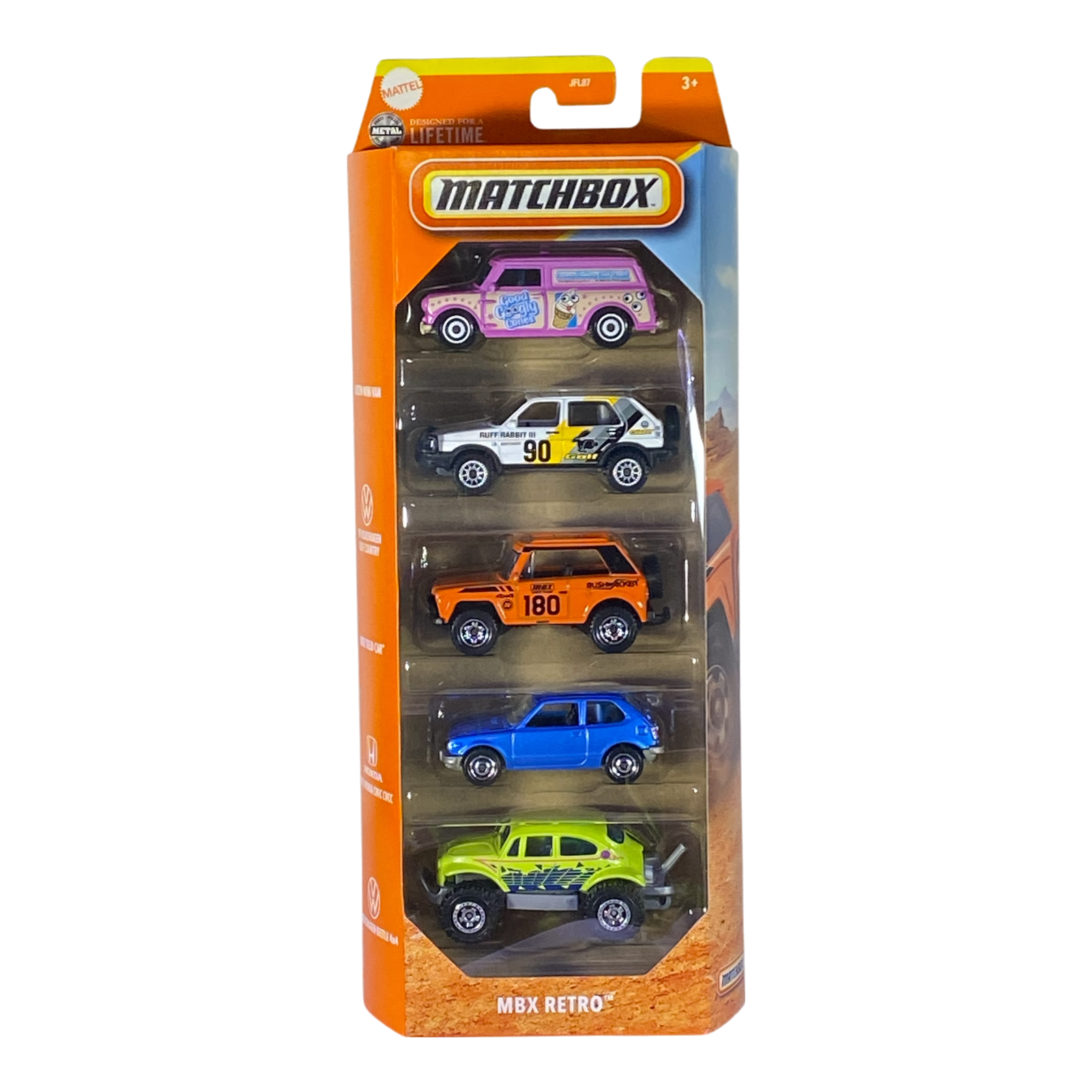 Matchbox 5 Packs - MBX Retro