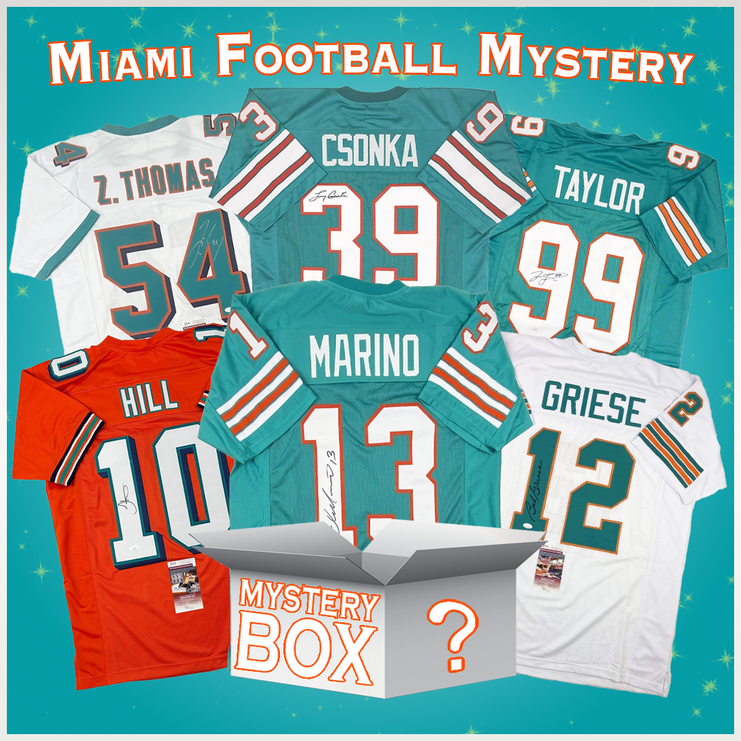 autographed-signed-miami-football-jersey-mystery-box-with-psa-jsa-or-beckett-coa