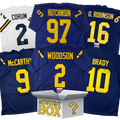 autographed-signed-university-of-michigan-college-football-jersey-mystery-box-with-psa-jsa-or-beckett-coa
