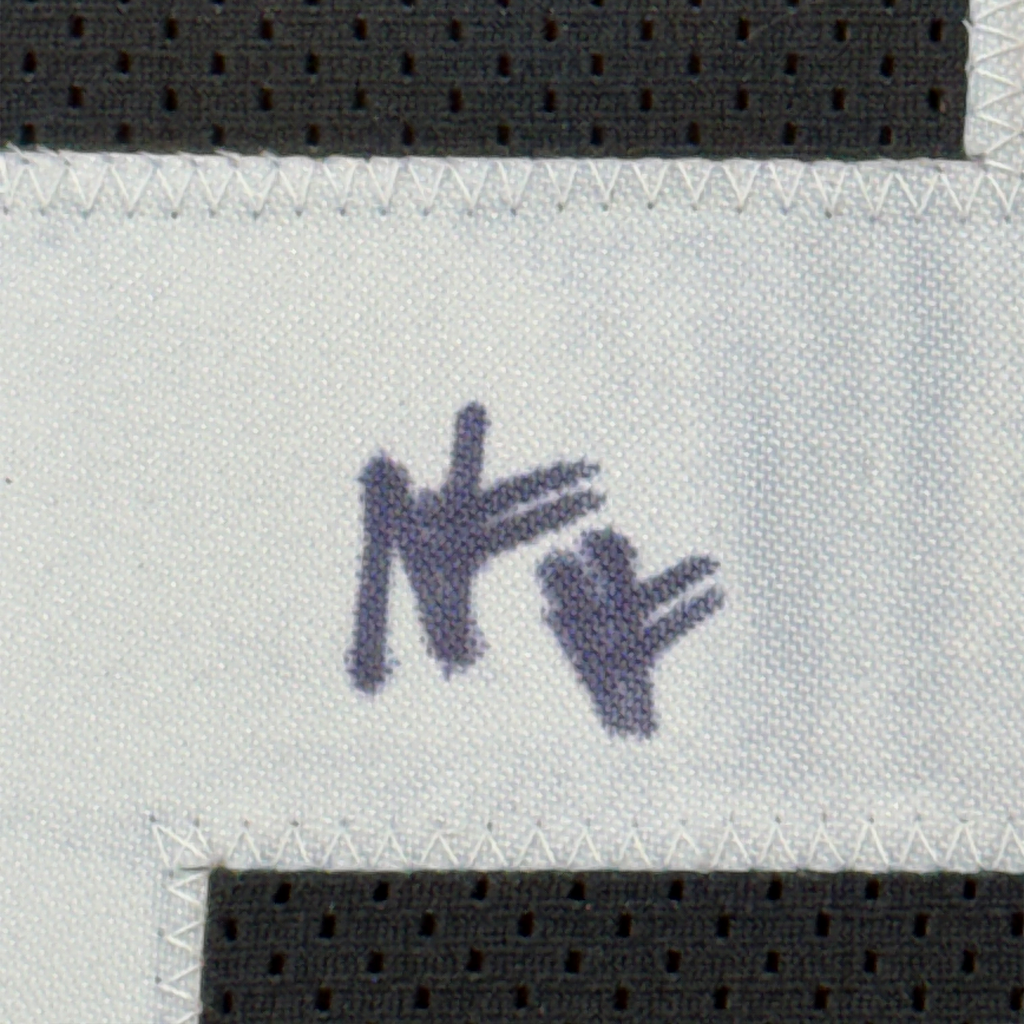 Framed Autographed/Signed Najee Harris 35x39 Pittsburgh Black Football Jersey Beckett BAS COA