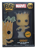 POP! Pin Baby Groot Marvel Guardians of the Galaxy Silver Pot Chase