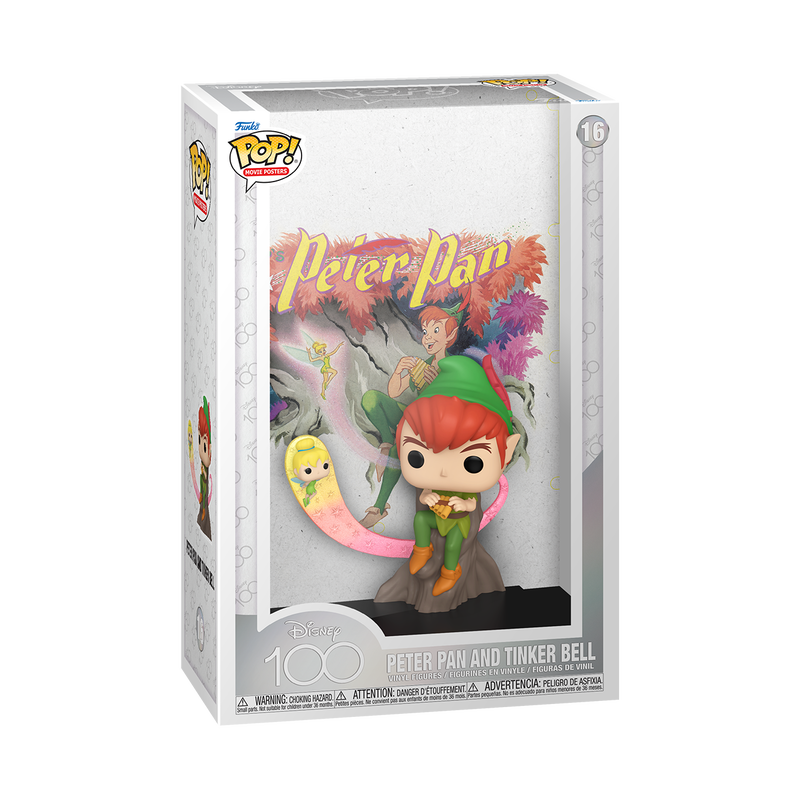 Pop! Movie Poster: Disney - Peter Pan and Tinker Bell