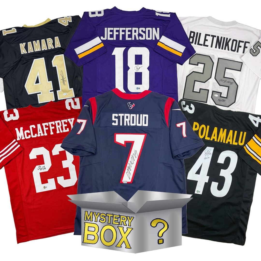 autographed-signed-football-silver-series-3-jersey-mystery-box-with-psa-jsa-or-beckett-coa