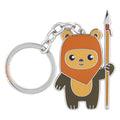 STAR WARS WICKET W. WARRICK ENAMEL KEYCHAIN