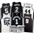 autographed-signed-san-antonio-basketball-jersey-mystery-box-with-psa-jsa-or-beckett-coa