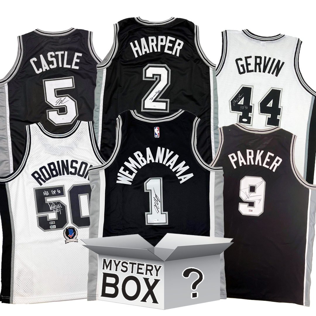 autographed-signed-san-antonio-basketball-jersey-mystery-box-with-psa-jsa-or-beckett-coa