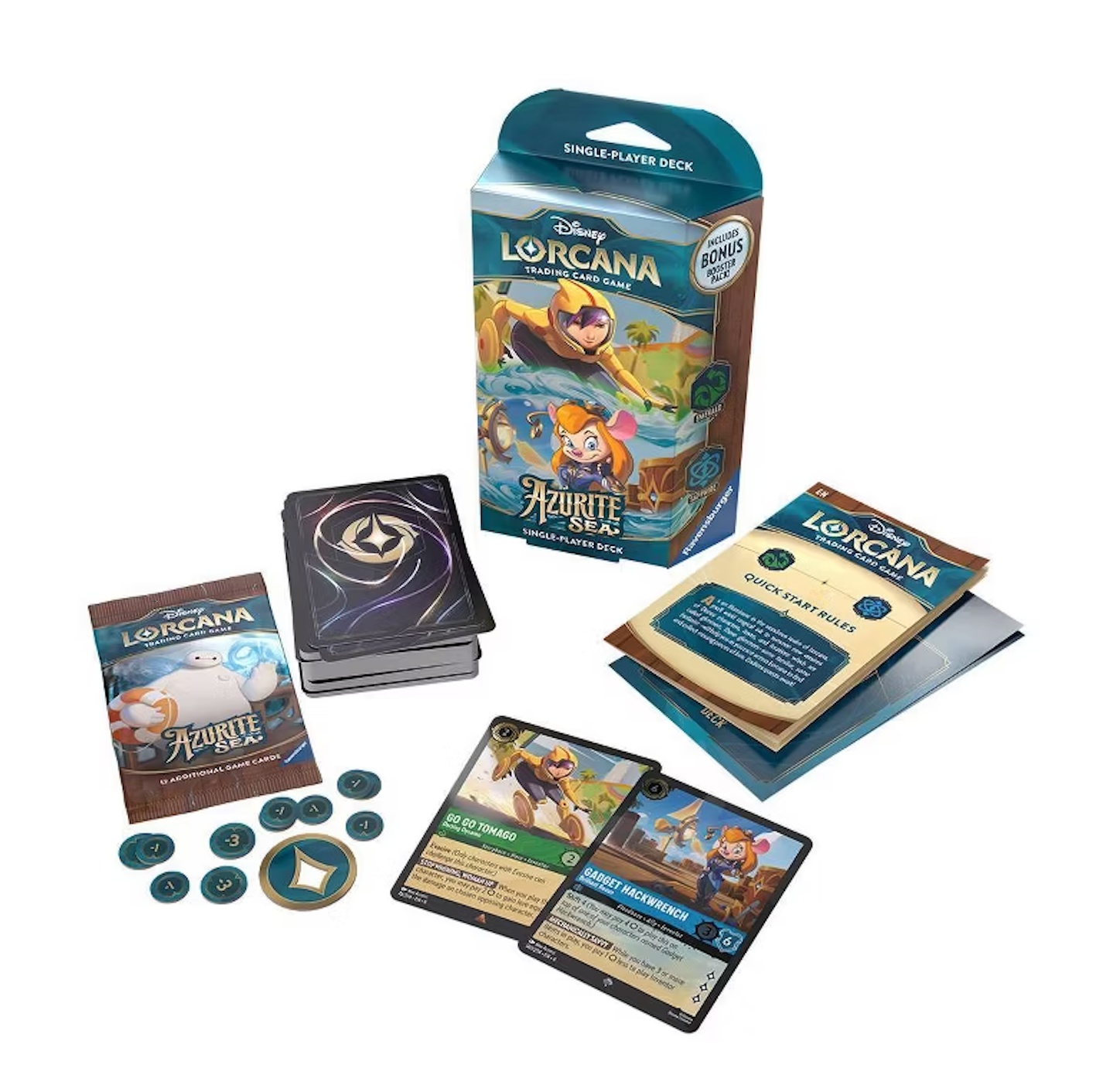 disney-lorcana-trading-card-game-azurite-sea-emerald-and-sapphire-single-player-deck