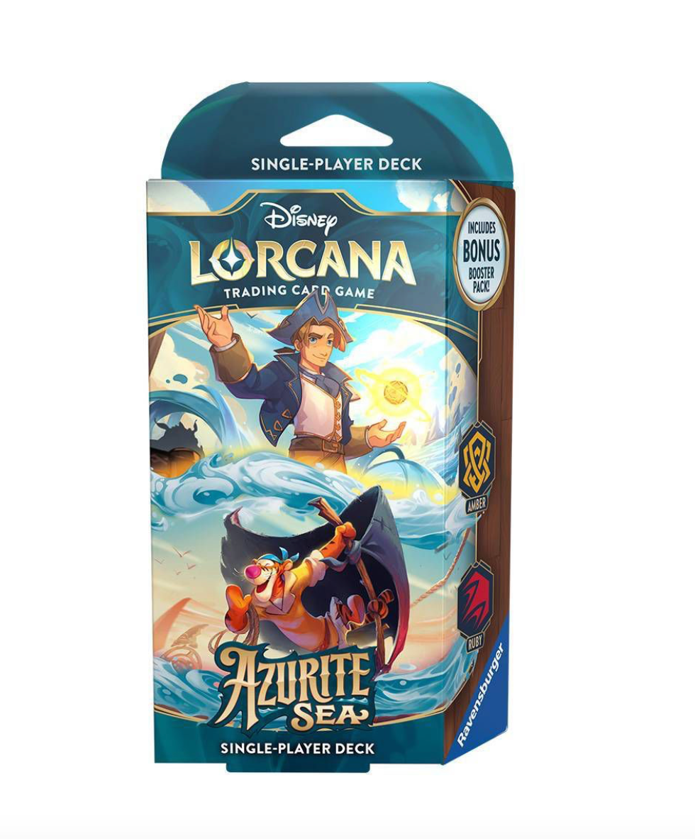 disney-lorcana-trading-card-game-azurite-sea-amber-and-ruby-single-player-deck