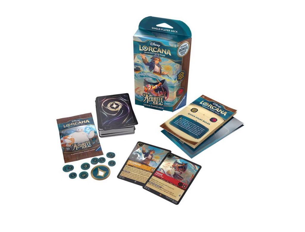 disney-lorcana-trading-card-game-azurite-sea-amber-and-ruby-single-player-deck
