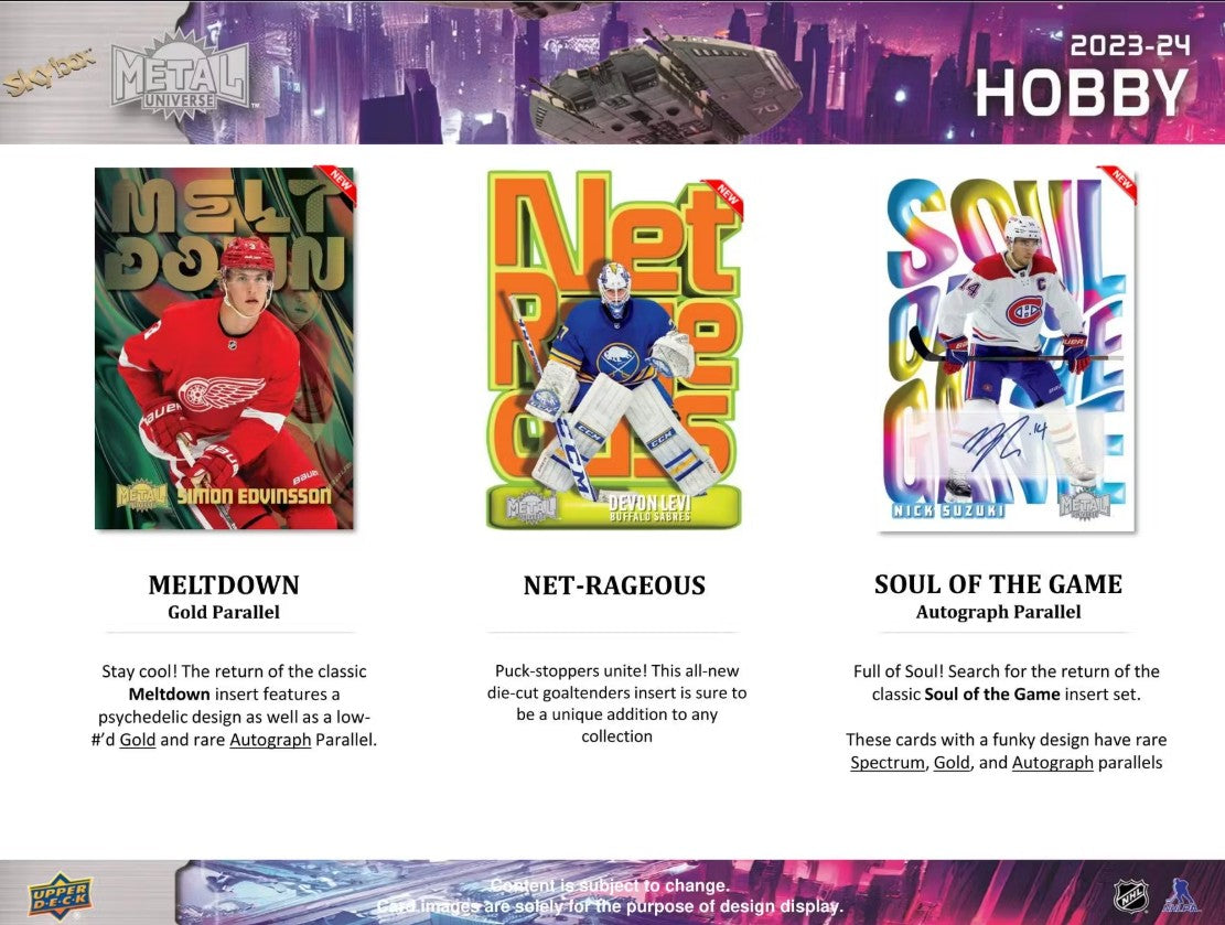 2023-24-upper-deck-skybox-metal-universe-hockey-hobby-box