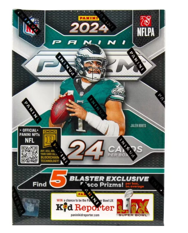 2024-panini-prizm-football-6-pack-blaster-box-disco-prizms