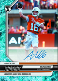 2025-panini-instant-arch-manning-ama-water-auto-10-texas-longhorns-rookie-rc-football-card