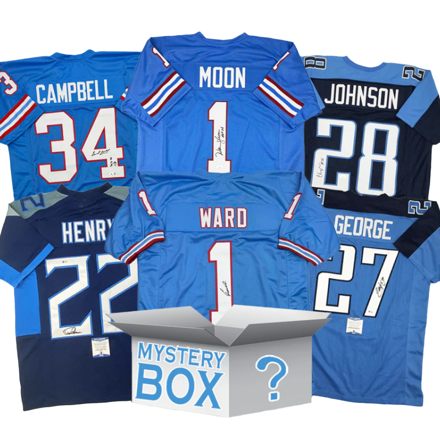 autographed-signed-tennessee-football-jersey-mystery-box-with-psa-jsa-or-beckett-coa