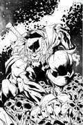 INVINCIBLE BATTLE BEAST #4 Barberi Variant TenFwdComics EXCLUSIVE
