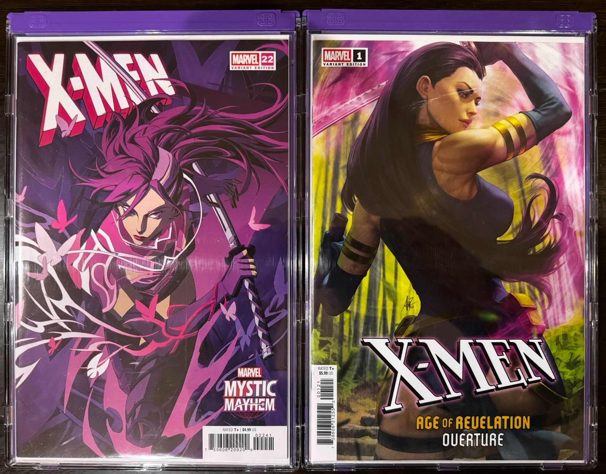 Purple Modern Size ComicCapsule