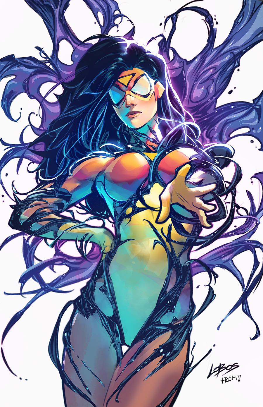 amazing-spider-man-34-lobos-exclusive-venomized-spider-woman-trade-virgin-variant-set