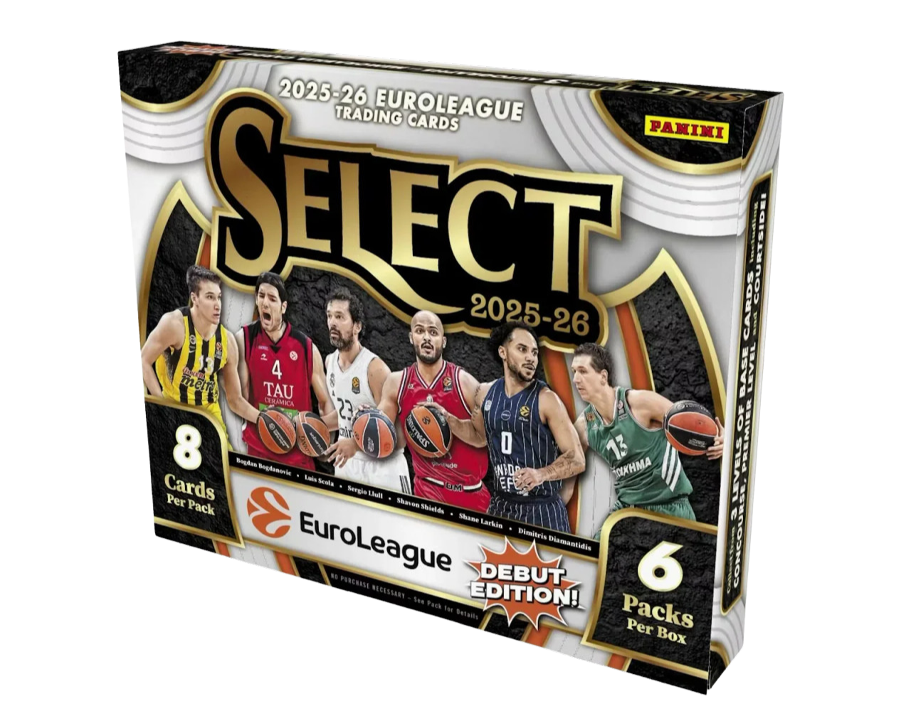 2025-26-panini-select-euroleague-basketball-hobby-box