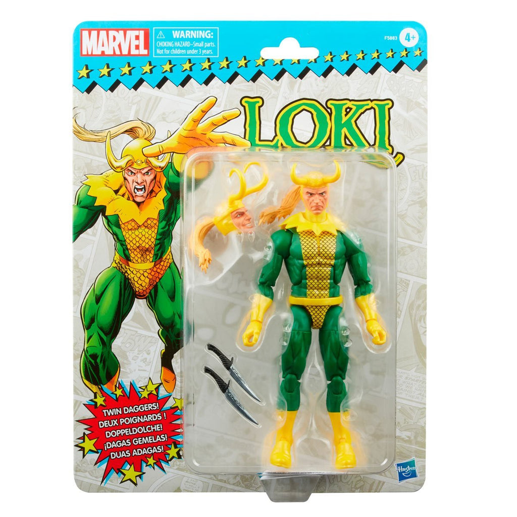 Marvel Legends Retro Loki 6-Inch Action Figure