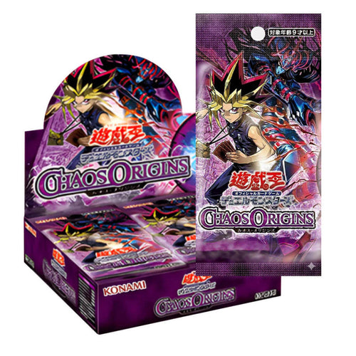 Japanese) Yu-Gi-Oh! OCG Chaos Origins Booster Box – Dark Rarity Collectibles