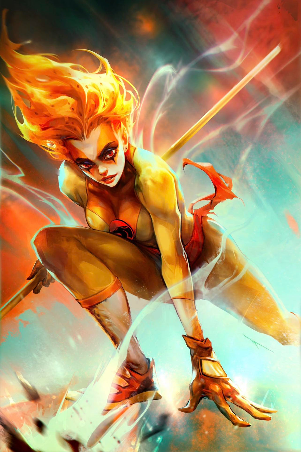 THUNDERCATS: CHEETARA #1 (IVAN TAO EXCLUSIVE VIRGIN VARIANT A & B SET) ~ Dynamite