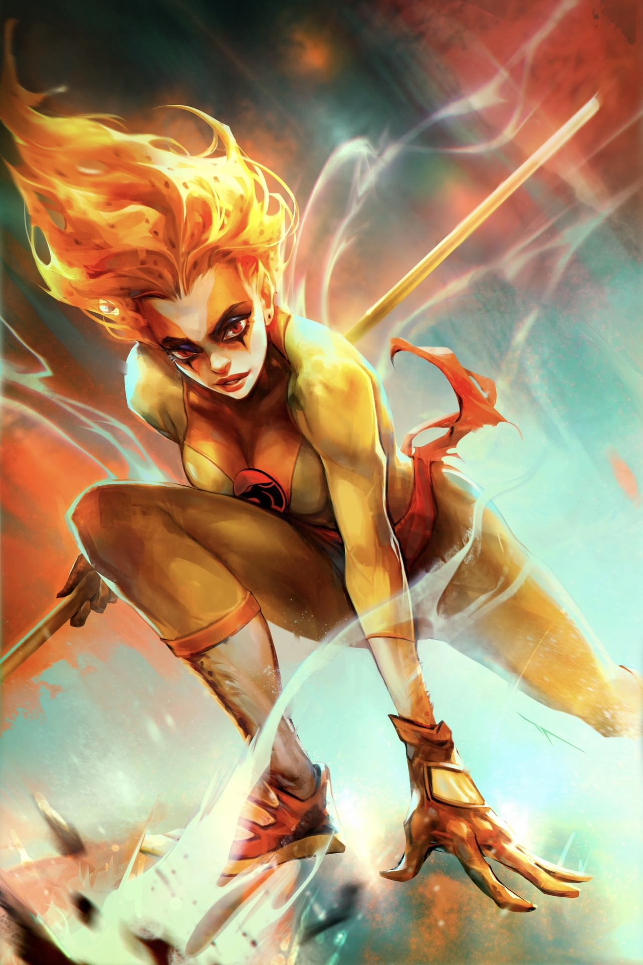 THUNDERCATS: CHEETARA #1 (IVAN TAO EXCLUSIVE VIRGIN VARIANT A & B SET) ~ Dynamite
