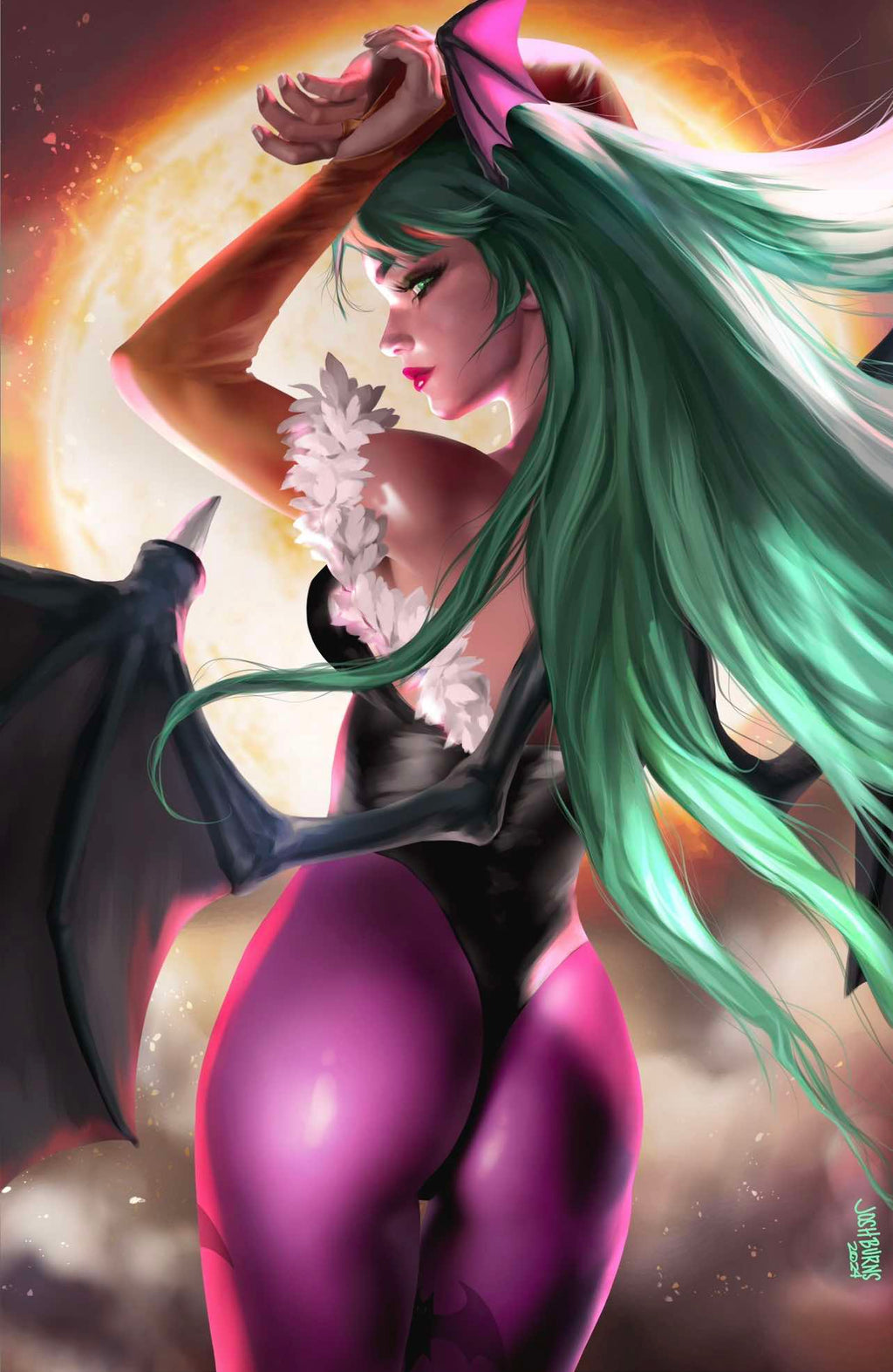 darkstalkers-1-20th-anniversary-josh-burns-exclusive-virgin-variant-a-b-set2024