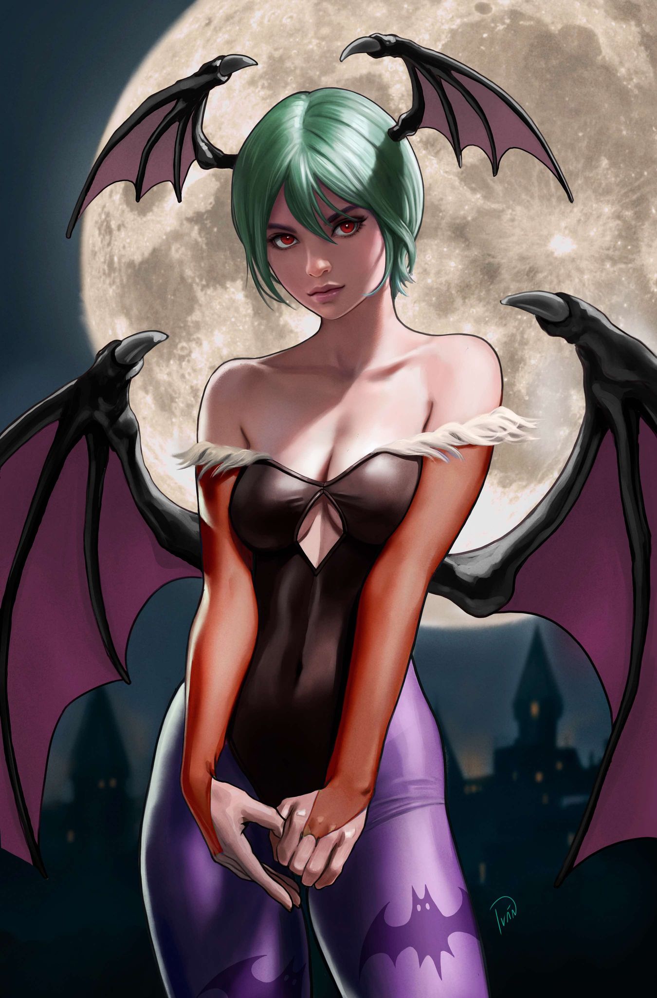darkstalkers-1-20th-anniversary-ivan-talavera-exclusive-virgin-variant-a2024-comic-book