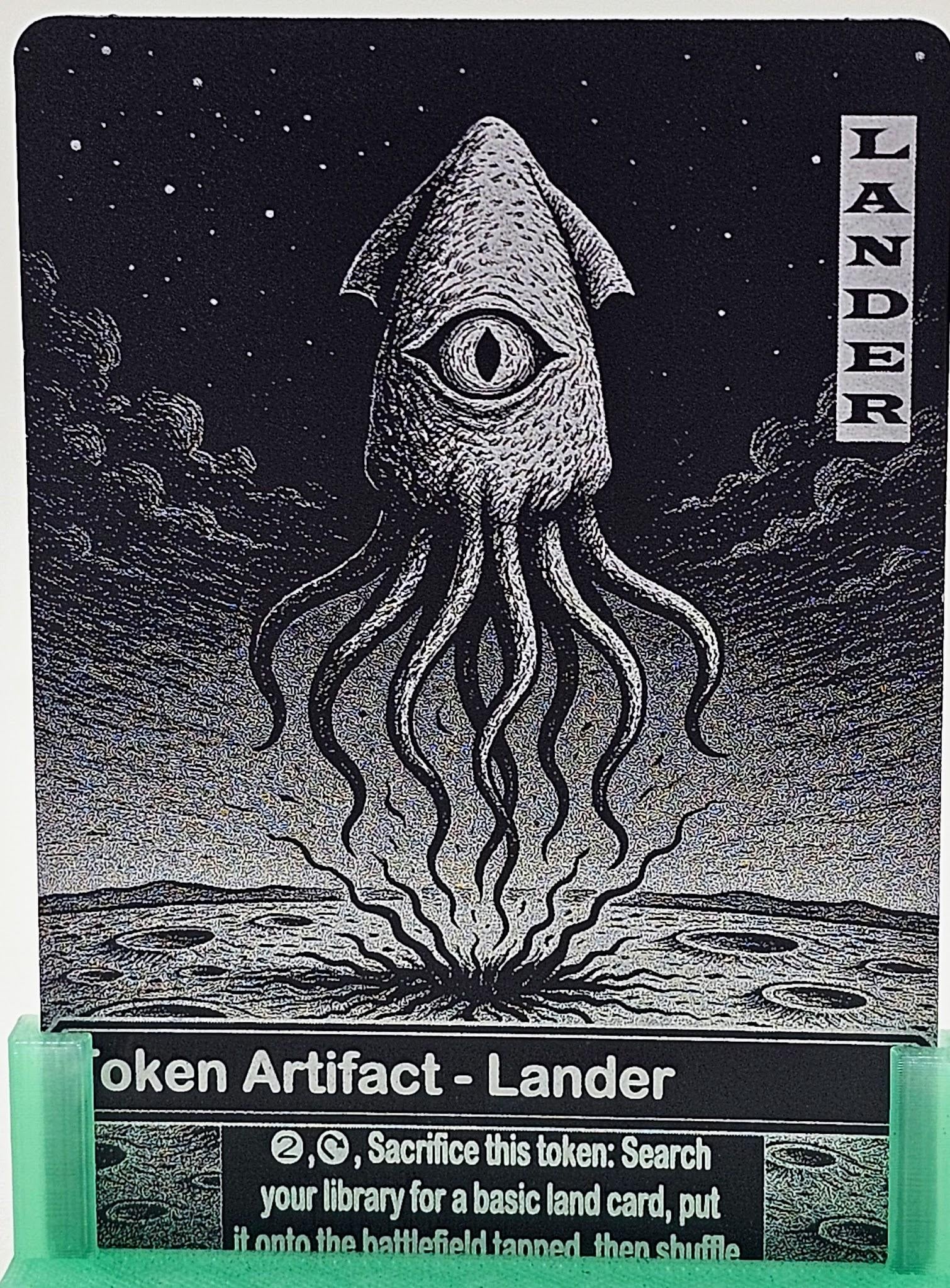 Eldritch spacepod Metal Token
