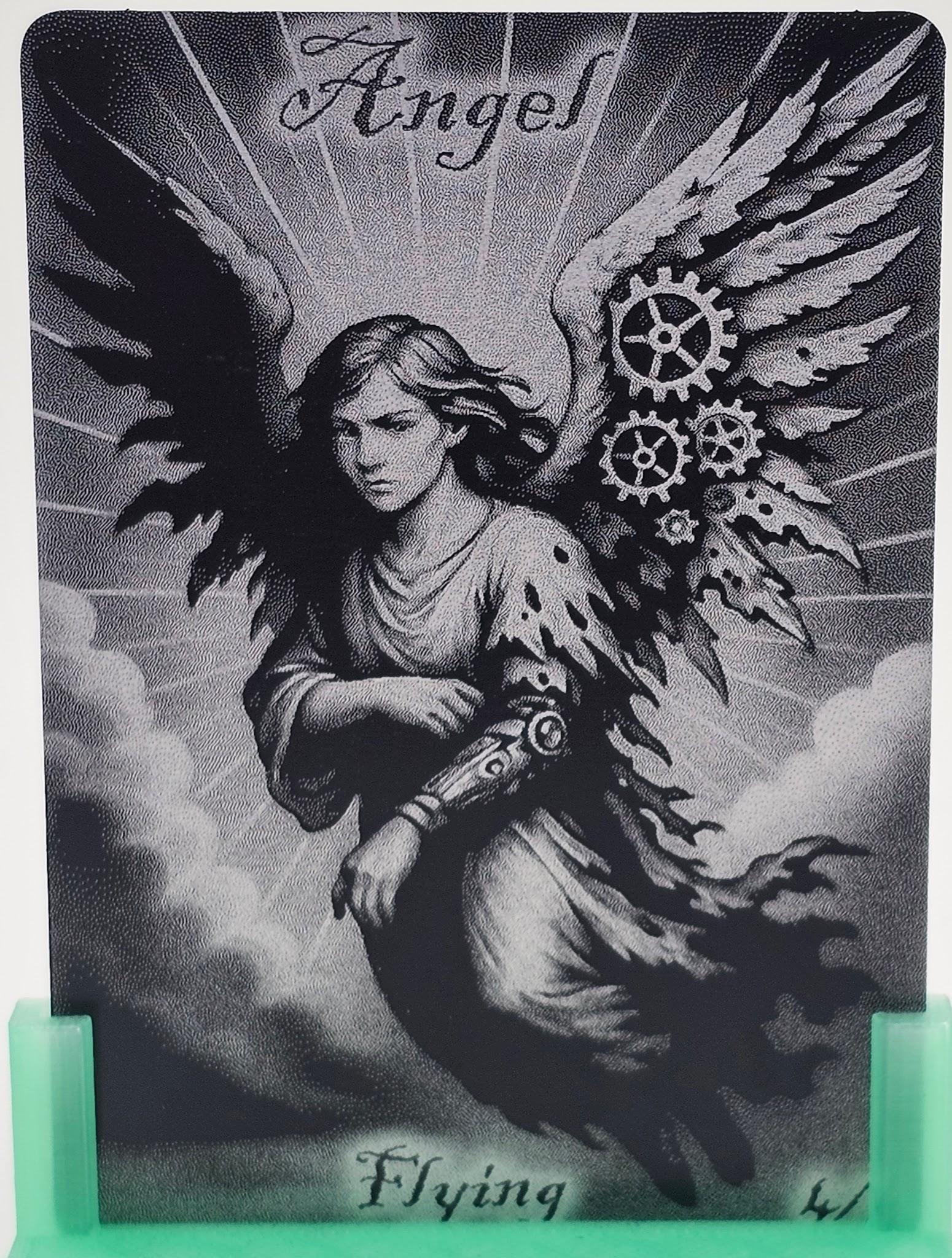 Fallen steampunk Metal Token