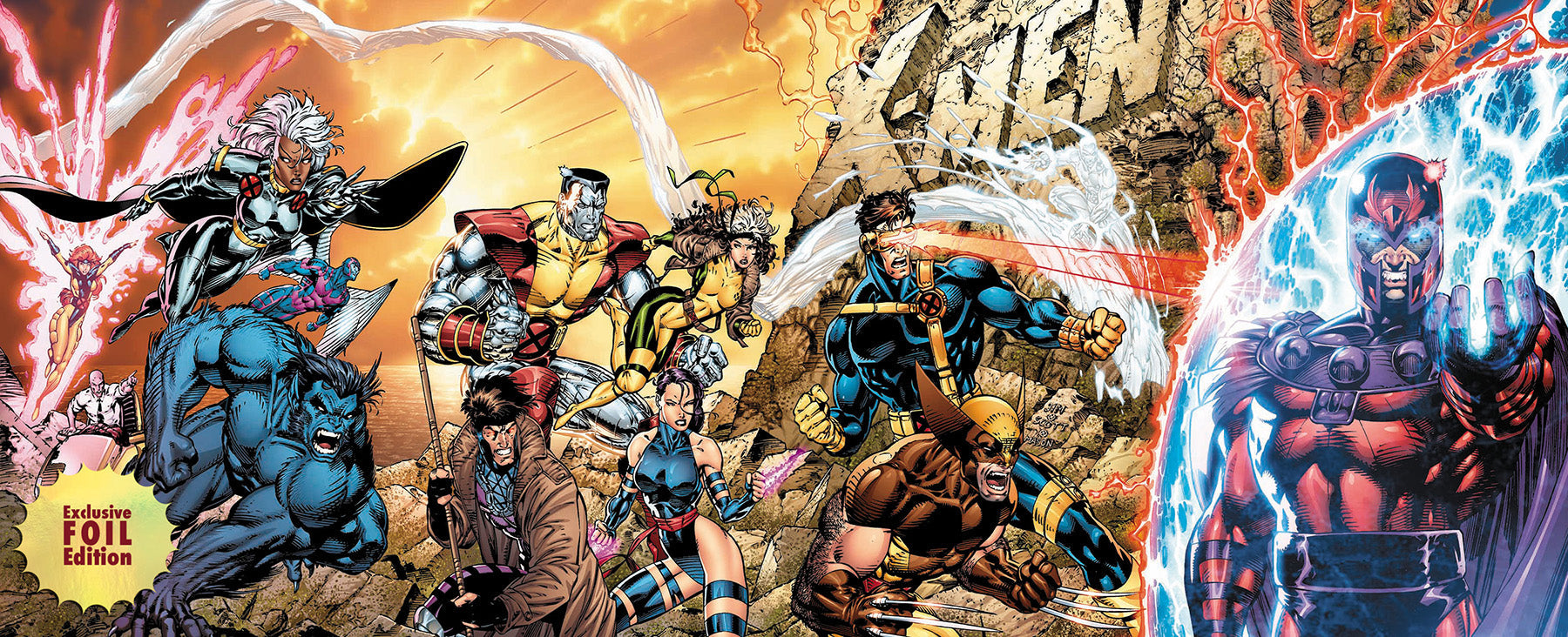 4-pack-limited-edition-foil-x-men-1991-1-facsimile-edition-unknown-comics-jim-lee-exclusive-connecting-cover-premium-var-02-12-2025