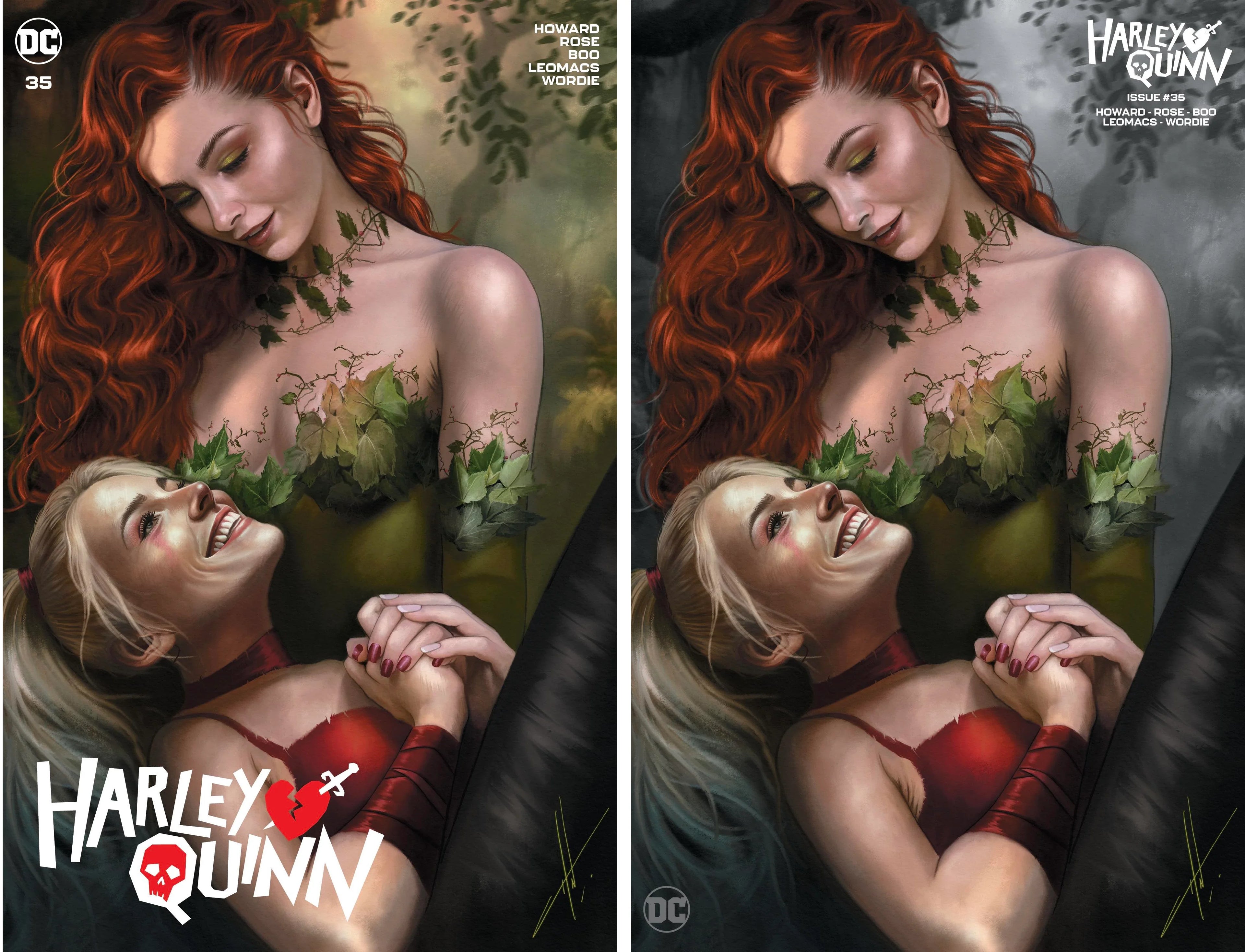 HARLEY QUINN #35 (CARLA COHEN EXCLUSIVE TRADE/MINIMAL VARIANT SET)
