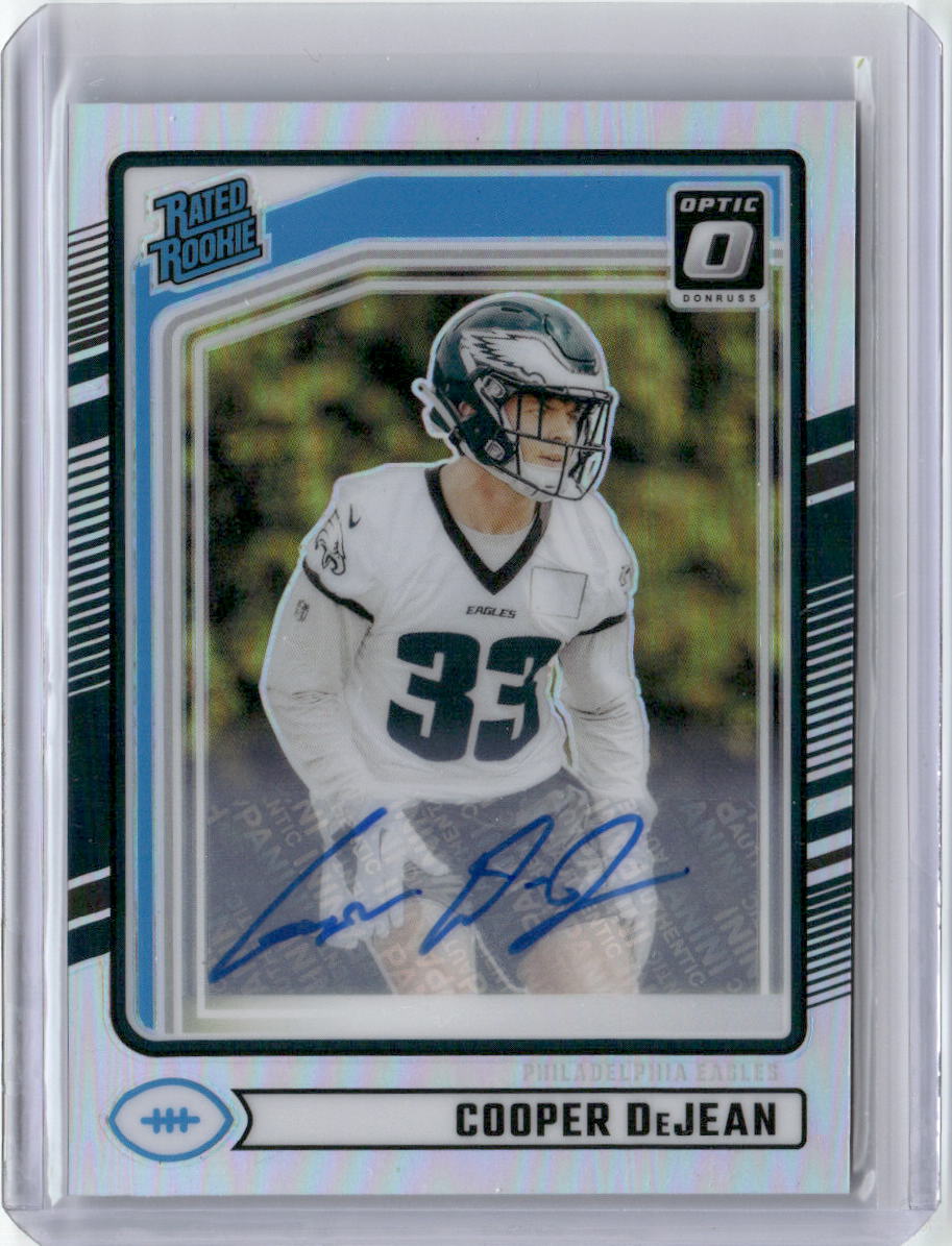 2024-panini-donruss-optic-prizm-cooper-dejean-305-auto-rookie-rc-football-card