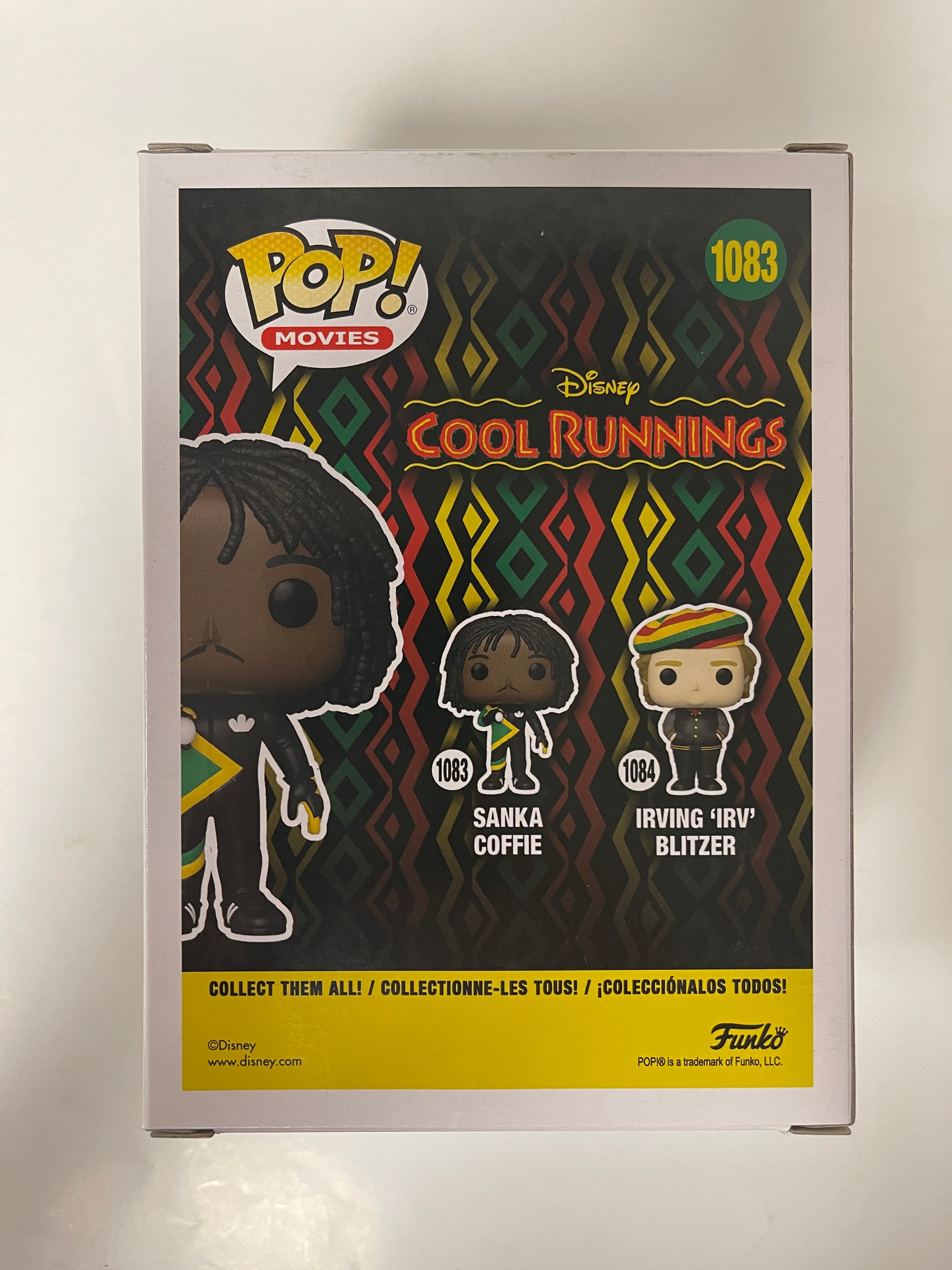 doug-e-doug-signed-disney-cool-runnings-sanka-funko-pop-1083-with-jsa-coa
