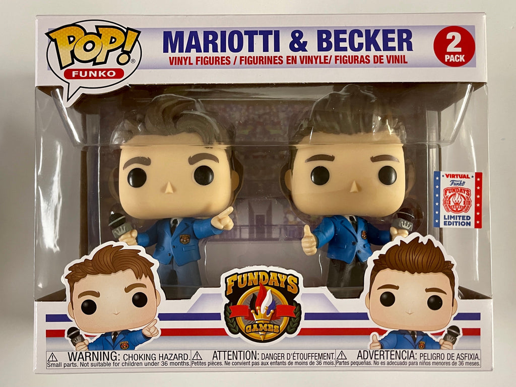 Funko Pop! Brian Mariotti and Mike Becker 2-Pack Box Of Fun Days Games Exclusive