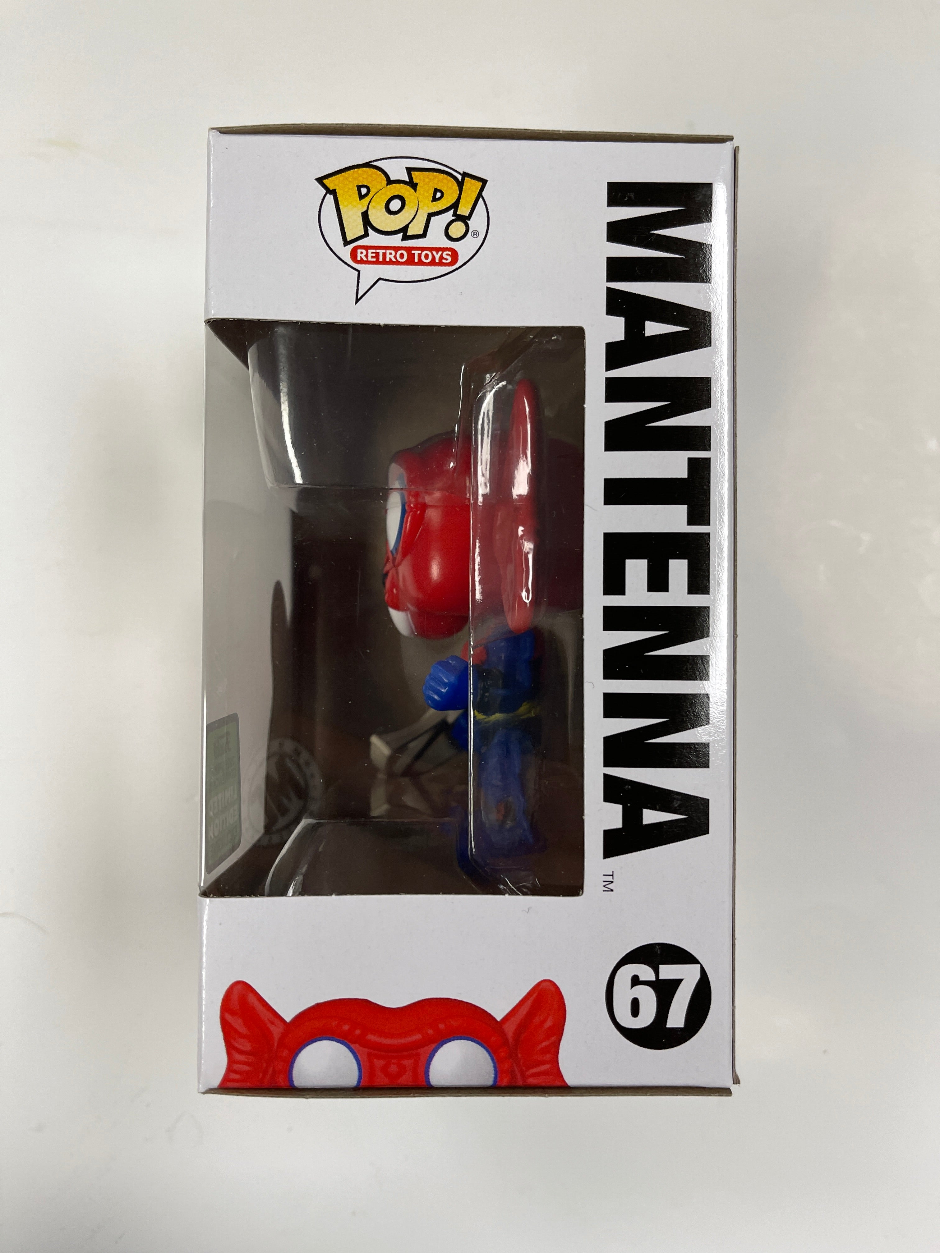 Funko Pop! Retro Toys Mantenna #67 Masters Of The Universe 2021 Spring Exclusive