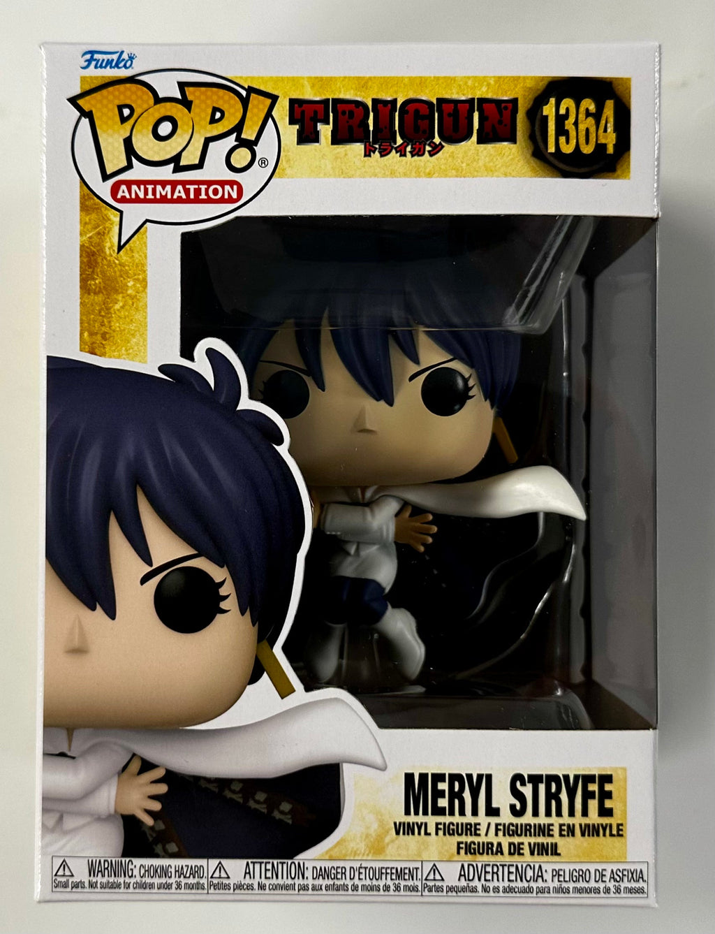 Funko Pop! Animation Meryl Stryfe #1364 Trigun 2023 Bernardelli Insurance